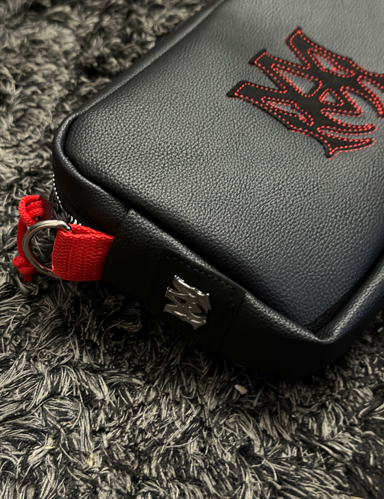 Carriel Amiri Negro y Rojo